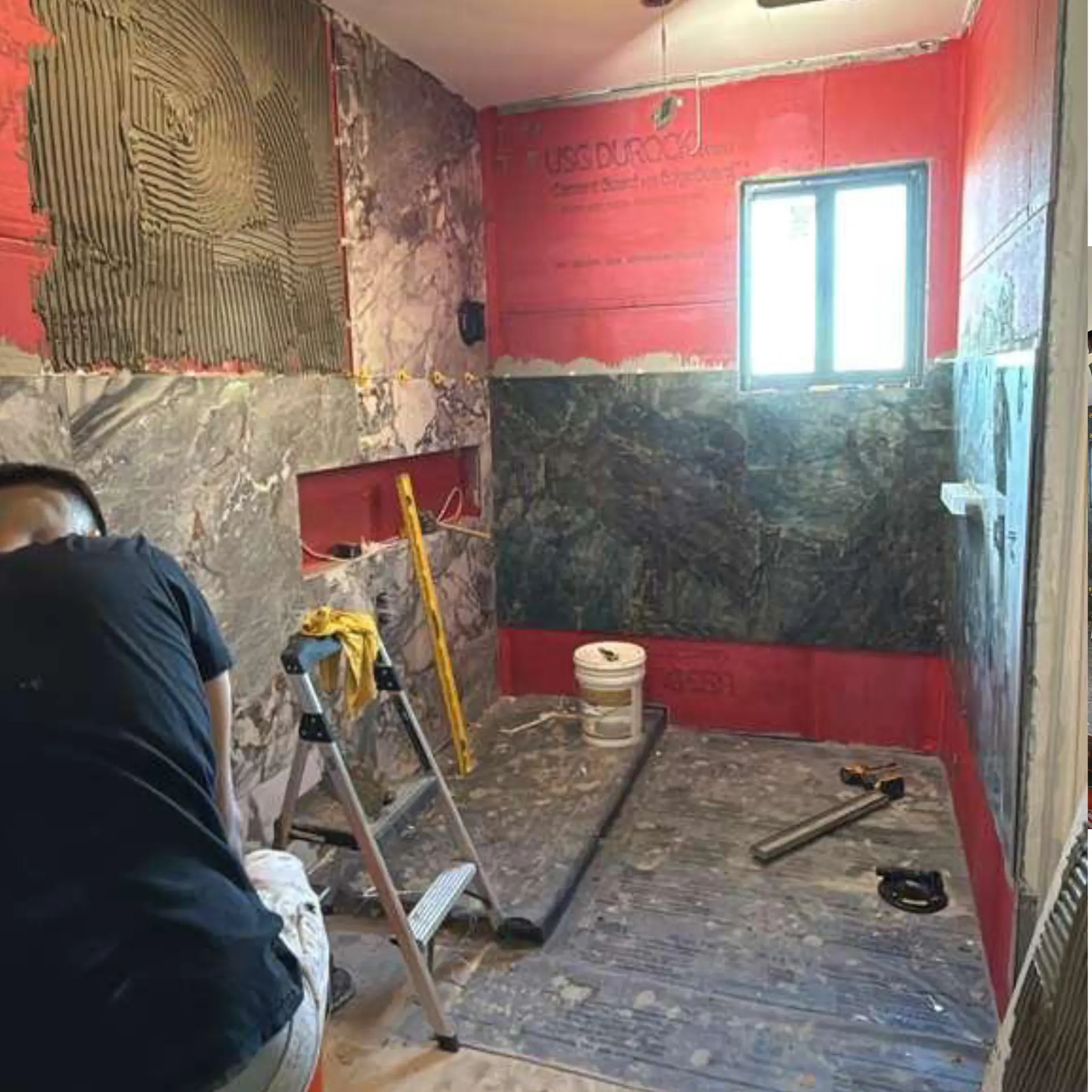Shower wall upgrades