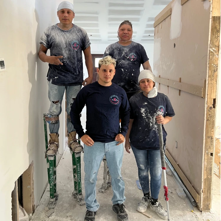 JDS Home Remodeling team inside a renovation project